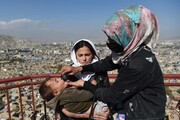 عکس روز| واکسیناسیون فلج اطفال