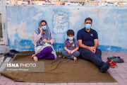 تصاویر | حال و هوای بندرعباس پس از زلزله مهیب | حضور مردم در خیابان‌ها و خوابیدن در چادر