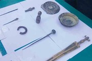 کشف اشیای 3هزار ساله در قلعه نو