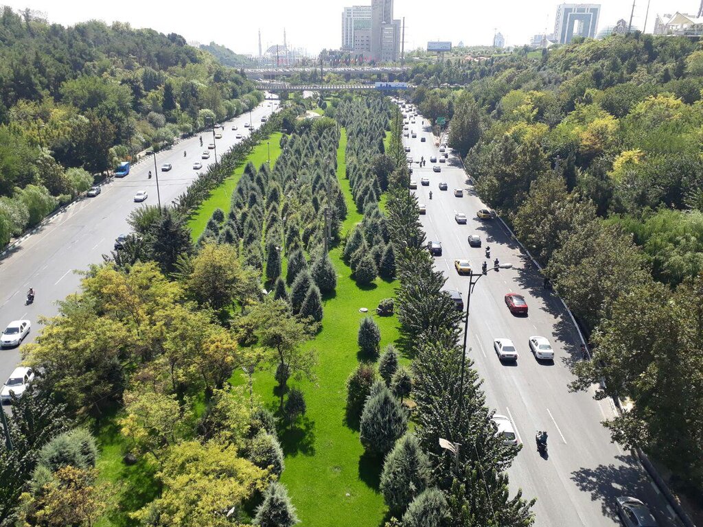 فضای سبز تهران - محیط زیست تهران