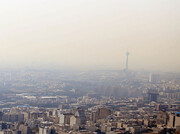 وضعیت قرمز آلودگی هوا در ۱۲ نقطه تهران