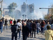 تظاهرات دانشجویان در سلیمانیه عراق وارد سومین روز متوالی شد