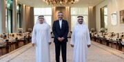 سفر معاون وزیر خارجه به امارات | باقری با قرقاش دیدار کرد