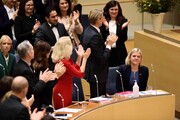 عکس روز| نخستین نخست‌وزیر زن سوئد