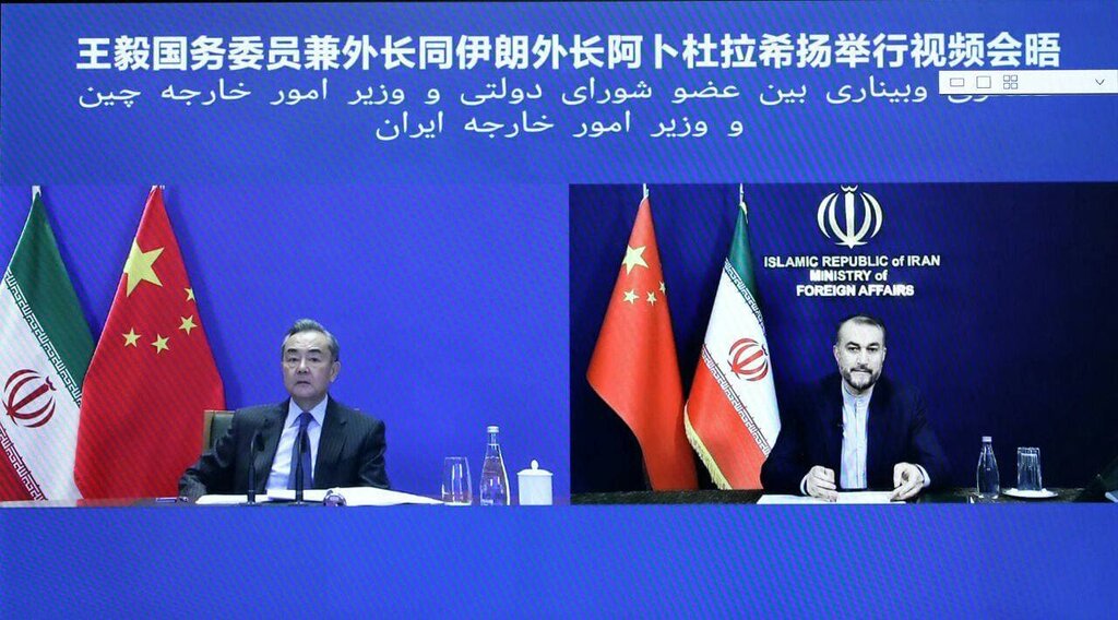 وزرای خارجه ایران و چین