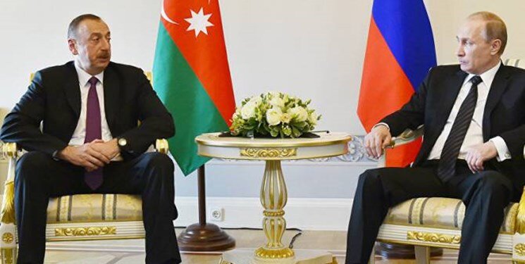 پوتین در دیدار با علی‌اف درخصوص تداوم درگیری‌های باکو و ایروان ابراز تأسف کرد