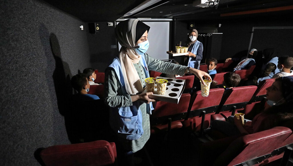 سینما-اتوبوس؛ امید را به کودکان غزه هدیه می‌دهد!