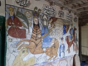 تصاویر | نقاشی‌های بقعه باباجان دره املش در شرف نابودی