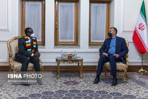 دیدار معاون وزیرخارجه زیمباوه با امیرعبداللهیان