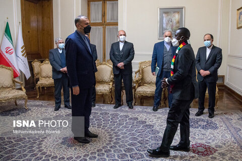 دیدار معاون وزیرخارجه زیمباوه با امیرعبداللهیان