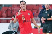 دبل ستاره ایرانی با پیراهن بنفیکا در لیگ قهرمانان اروپا