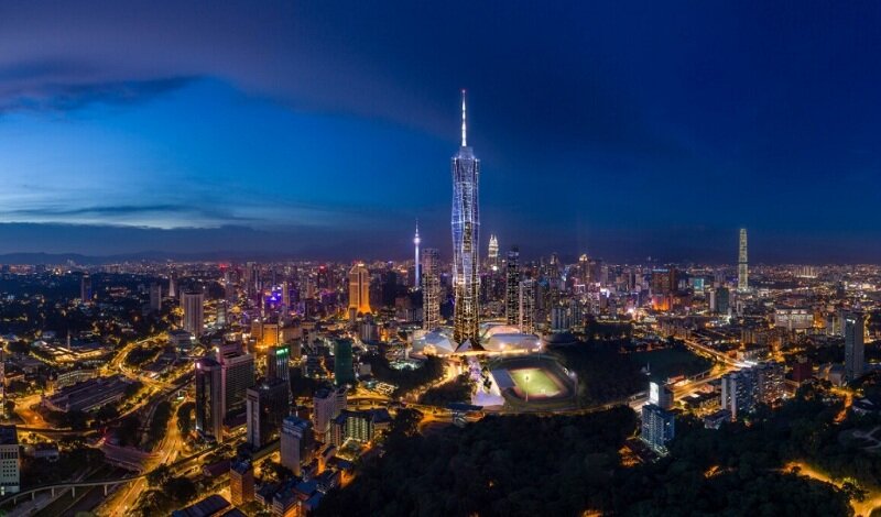 تصاویر | کوالالامپور رسما صاحب دومین آسمان‌خراش بلند جهان شد