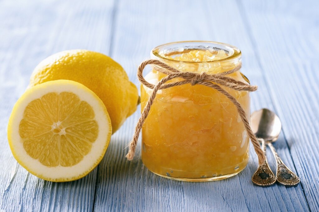 Sour lemon jam - مربای لیموترش - تغذیه - صبحانه