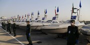 تصاویر | الحاق ۱۱۰ فروند شناور به ناوگان نیروی دریایی سپاه | ویژگی‌های مهم شناور کلاس تندرو هجومی عاشورا