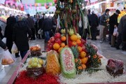 فروش ویژه میوه و آجیل شب یلدا در میادین میوه و تره‌بار تهران