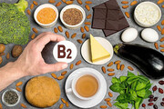 ویتامین B۲ را می‌توان در چه مواد غذایی پیدا کرد؟