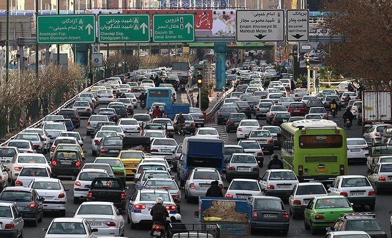 ترافیک تهران - ترافیک - ترافیک شهری