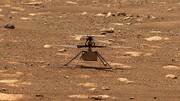 تصاویر یک اتفاق عجیب در مریخ | نگرانی از احتمال آسیب‌دیدگی بالگرد نبوغ