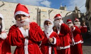 عکس روز| کریسمس در غزه