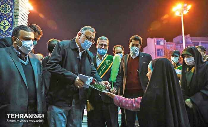 در خط مقدم خـدمـت | بازدید شهردار تهران از منطقه ۱۷ به روایت تصویر