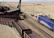 ویدئو | حادثه خروج قطار از ریل در محور سوادکوه تلفات جانی نداشت