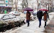 بارش برف و باران در ۱۹ استان | سامانه بارشی جدید وارد ایران می‌شود؟