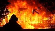 آتش‌سوزی یک خوابگاه مردانه در تهران
