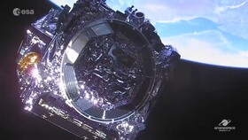 ببینید | فیلم با وضوح بالای لحظه جدا شدن تلسکوپ جیمز وب از موشک آریان ۵