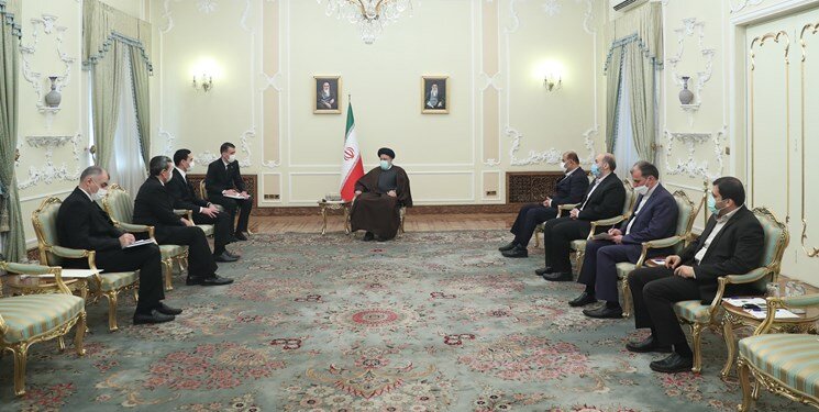 رئیس جمهور در دیدار فرستاده ویژه رئیس جمهور ترکمنستان