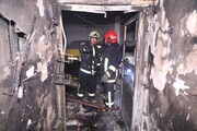 آتش‌سوزی در پارکینگ ساختمان مسکونی در تهران | نجات بیش از ۲۰ نفر در ساختمان