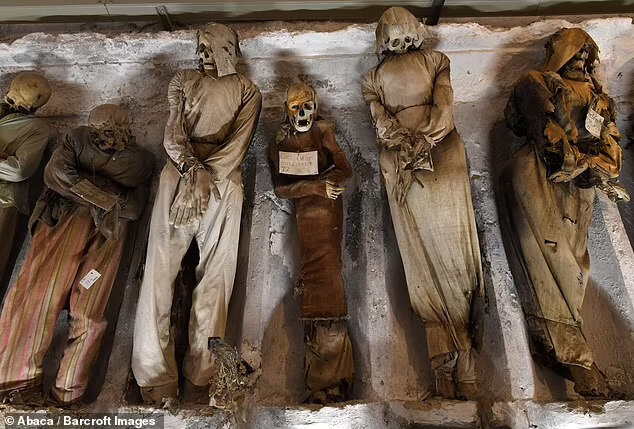  جنازه‌های ۲۰۰ ساله مومیایی‌شده کودکان در  دخمه‌های کاپوچین ایتالیا رمزگشایی می‌شوند