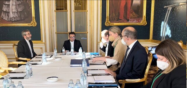 جلسه روسای هیأت‌های ایران و سه کشور اروپایی در وین