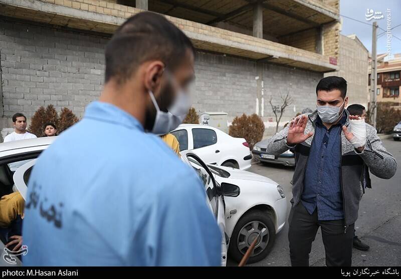 بازسازی صحنه قمه کشی اوباش