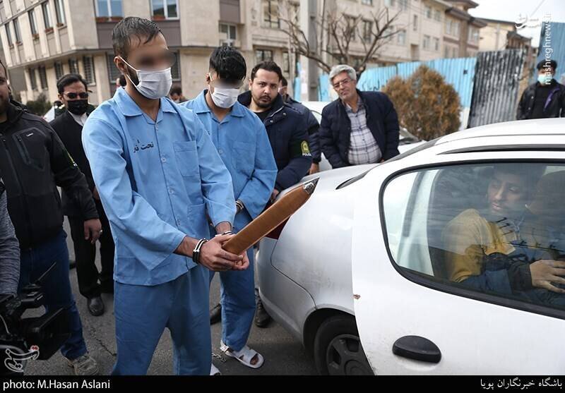 بازسازی صحنه قمه کشی اوباش