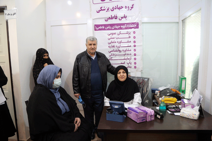 نبض سلامت محرومان در دست طبیبان یاس فاطمی