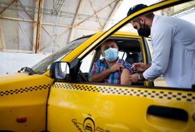 وجود بیش از ۵ هزار راننده تاکسی واکسن‌نزده در تهران | منع فعالیت از اول بهمن