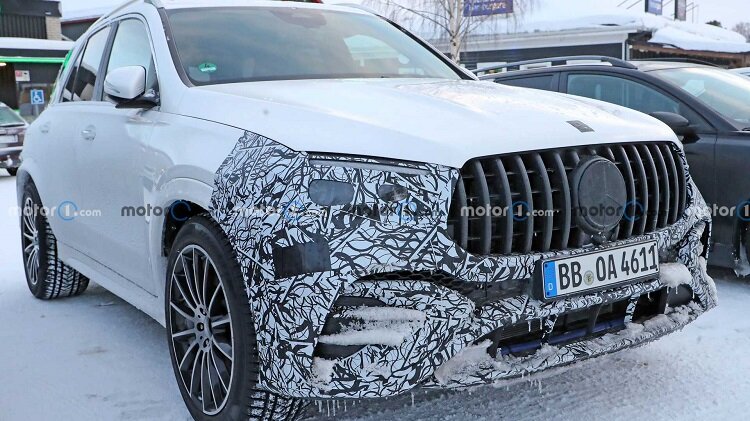 عکسهای جاسوسی از جدیدترین مرسدس کلاس GLE