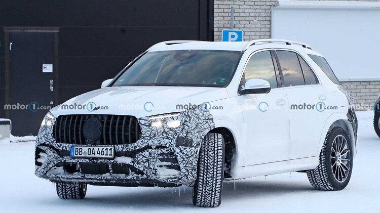 عکسهای جاسوسی از جدیدترین مرسدس کلاس GLE