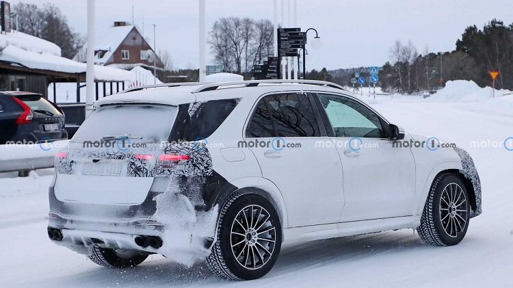 عکسهای جاسوسی از جدیدترین مرسدس کلاس GLE