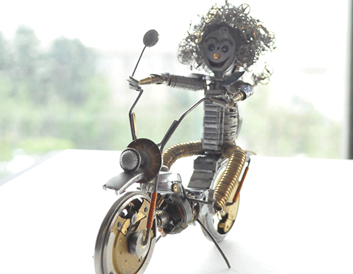 از کار افتادهها مجسمه میشوند