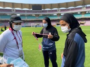 ویدیو | بازدید تیم ملی فوتبال بانوان از ورزشگاه دی وای پاتیل