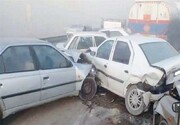 ببینید | ۶۸۰ تصادف زنجیره ای در تهران با ۷۰۰ مصدوم