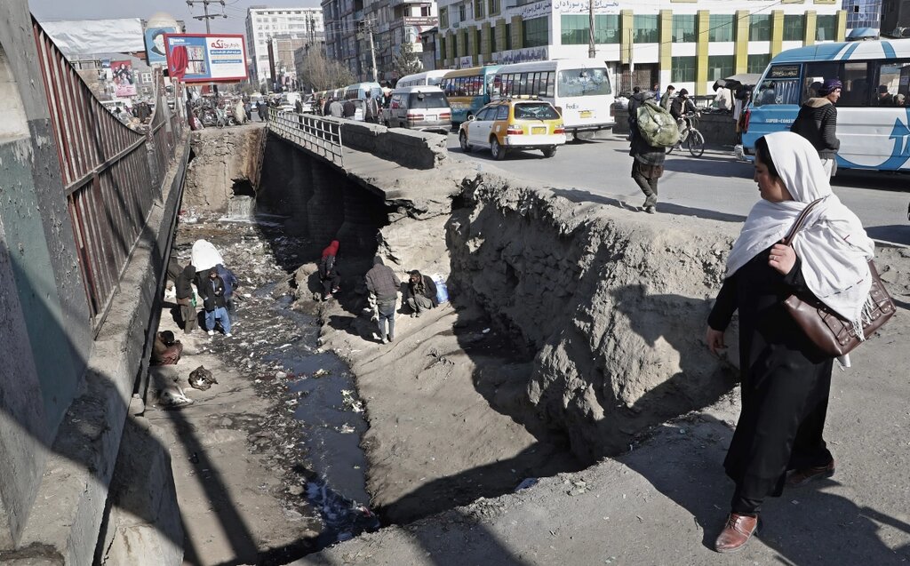معتادان متجاهر کابل