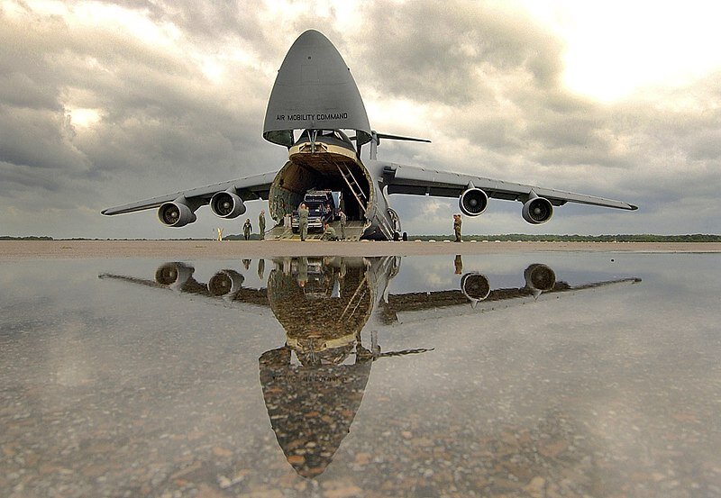 آشنایی با لاکهید سی-۵ گالکسی بزرگترین هواپیمای ترابری نظامی جهان