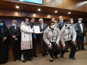 عکس | لباس زنان و مردان ایران در المپیک زمستانی ۲۰۲۲ پکن