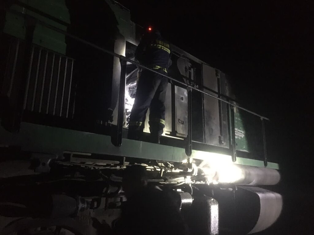 تصاویر آتش‌سوزی در قطار ارومیه - تهران | آخرین وضعیت مسافران