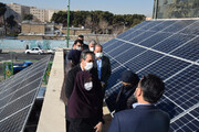 دومین نیروگاه خورشیدی  منطقه ۲۰ به بهره برداری رسید