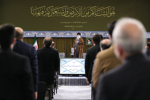 دیدار فعالان اقتصادی با  رهبر انقلاب