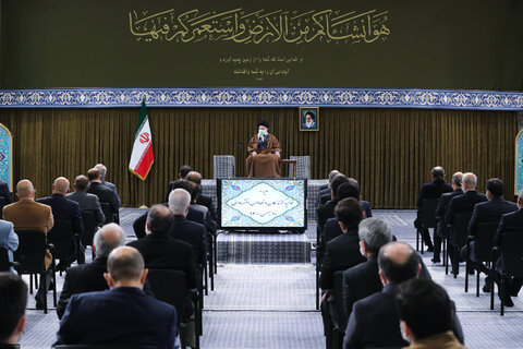 دیدار فعالان اقتصادی با  رهبر انقلاب