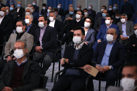 دیدار فعالان اقتصادی با  رهبر انقلاب